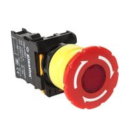 Plastim PB0-AS542-230L 1NC 220V Led Acil Stop Butonu
