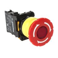 Plastim PB0-AS542-24L 1NC 24V Led Acil Stop Butonu