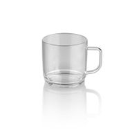 Plastport 300 ml Şeffaf Kırılmaz Çay Kahve Kupası