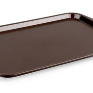 Plastport 32x44 cm Kahverengi Servis Tepsisi