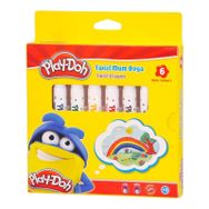 Play Doh 10 mm 6 Renk Twist Crayon Karton Kutu Mum Boya