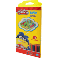 Play Doh 12 Renk Woodfree Kuru Boya Kalemi