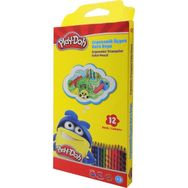 Play Doh 8680965632342 KU026 12’li Oluklu Kuru Boya