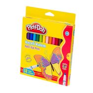 Play Doh Karton Kutu 12 Renk Keçeli Boya Kalemi