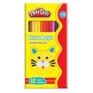 Play-Doh PLAY-KU001 12 Renk Kuru Boya