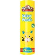 Play-Doh PLAY-KU007 24 Renk Kuru Boya