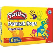 Play-Doh PLAY-PA001 6 x 30 ml Parmak Boyası