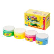 Play-Doh PLAY-PR016 4 x 70 ml Parmak Boyası