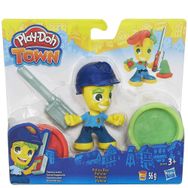 Play Doh Town B5960 Polis Memuru Figür Oyun Hamuru