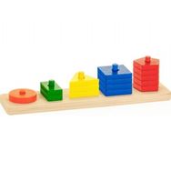 Play Wood 305 Geometrik Şekiller Eğitici Oyuncak