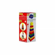 Play Wood Ahşap Dikdörtgen Renkli Kule