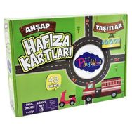 Play Wood Eğitici Ahşap Taşıtlar Hafıza Kartları