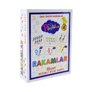 Play Wood Eğitici Resimli Bilgi Kartı Rakamlar