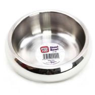 Playfull Çift Taraflı Kauçuk Tabanlı 16 cm Çelik Mama ve Su Kabı