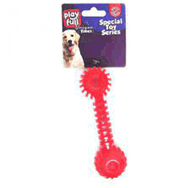 Playfull Dumbell Şeklinde Tırtıklı 12x3.5 cm Köpek Oyuncağı