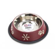 Playfull Renkli Desenli 16 Oz Çelik Mama ve Su Kabı