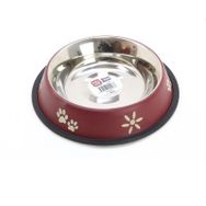 Playfull Renkli Desenli 32 Oz Çelik Mama ve Su Kabı