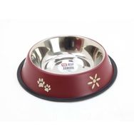 Playfull Renkli Desenli 64 Oz Çelik Mama ve Su Kabı
