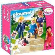Playmobil 70258 Heidi - Clara with her father and Miss Rottenmeier