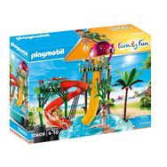 Playmobil 70609 Aile Eğlencesi Kaydıraklı Su Parkı