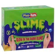 PLAYTOYS DIY Slime Hazırlama Seti, Karanlıkta Parlayan Sihirli Slime Kiti, STEM Destekli Duyusal ve Yaratıcı Oyuncak, 3+ Yaş Çocuklar İçin