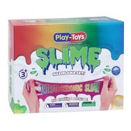 PLAYTOYS DIY Termokromik Slime Hazırlama Seti, Renk Değiştiren Sihirli Slime Kiti, STEM Destekli Duyusal ve Yaratıcı Oyuncak, 3+ Yaş Çocuklar İçin