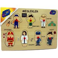 Playwood 165 Ahşap Tutmalı Meslekler Puzzle