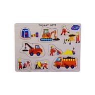 Playwood Tutmalı İnşaat Seti Puzzle