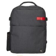 Plm Lucca-Usb 17 inç Siyah Notebook Sırt Çantası
