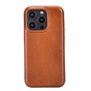 Plm ROCK RST2EF Apple iPhone 14 Pro Uyumlu Deri Arka Kapak