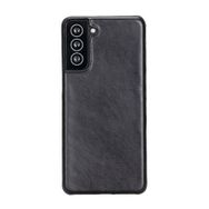Plm UJ RST1 Siyah Samsung Galaxy S21 Plus Uyumlu Deri Arka Kapak