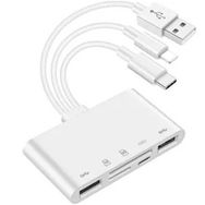 Pmr Lightning Type C USB 3.0 Çoklayıcı Micro Sd Kart Okuyucu