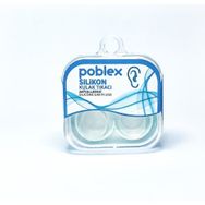 Poblex Saf Silikon 2'li Kulak Koruyucu Tıpası