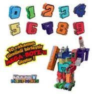 Pocket Morphers 6888-11 Kırmızı 10'lu Set Dönüşebilen Numaralar