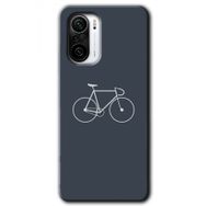 Poco F3 Bike Baskılı Uyumlu Silikon Kılıf