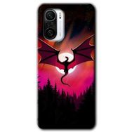 Poco F3 Dragon Night Baskılı Uyumlu Silikon Kılıf