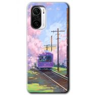 Poco F3 Rails Paint Baskılı Uyumlu Silikon Kılıf