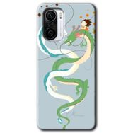Poco F3 Snake Friendship Baskılı Uyumlu Silikon Kılıf