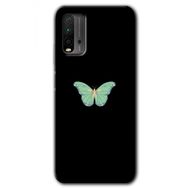 Poco M3 Butterfly Tree Baskılı Uyumlu Silikon Kılıf