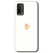 Poco M3 Cat Minimalism Baskılı Uyumlu Silikon Kılıf