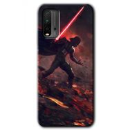 Poco M3 Darh Vader Wars Baskılı Uyumlu Silikon Kılıf