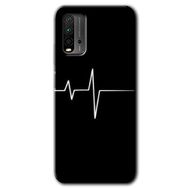 Poco M3 Heart Rytm Baskılı Uyumlu Silikon Kılıf