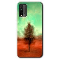 Poco M3 Outlines Paint Baskılı Uyumlu Silikon Kılıf