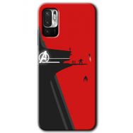 Poco M3 Pro Avengers Tower Baskılı Uyumlu Silikon Kılıf