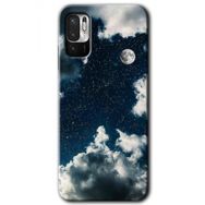 Poco M3 Pro Gece Gökyüzü Baskılı Uyumlu Silikon Kılıf