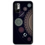 Poco M3 Pro Gezegen Döngüsü Baskılı Uyumlu Silikon Kılıf