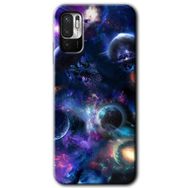 Poco M3 Pro Gezegen Karışımı Baskılı Uyumlu Silikon Kılıf