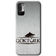Poco M3 Pro Göktürk Baskılı Uyumlu Silikon Kılıf