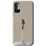 Poco M3 Pro İronman Airport Baskılı Uyumlu Silikon Kılıf
