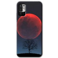 Poco M3 Pro Kanlı Ay Baskılı Uyumlu Silikon Kılıf